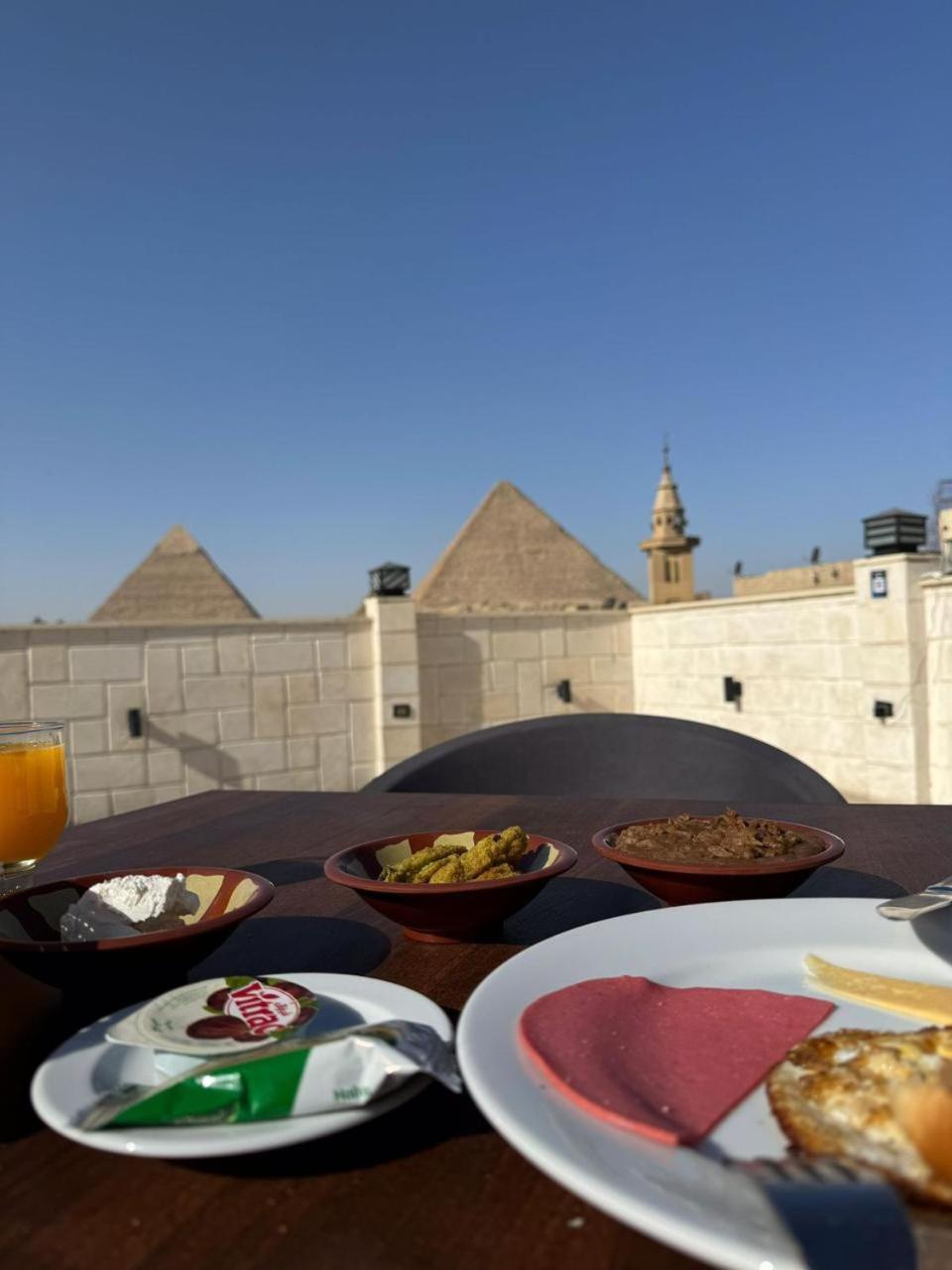Horus Pyramids View